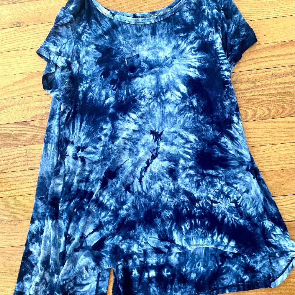 Boho Short Sleeve Top Size Medium